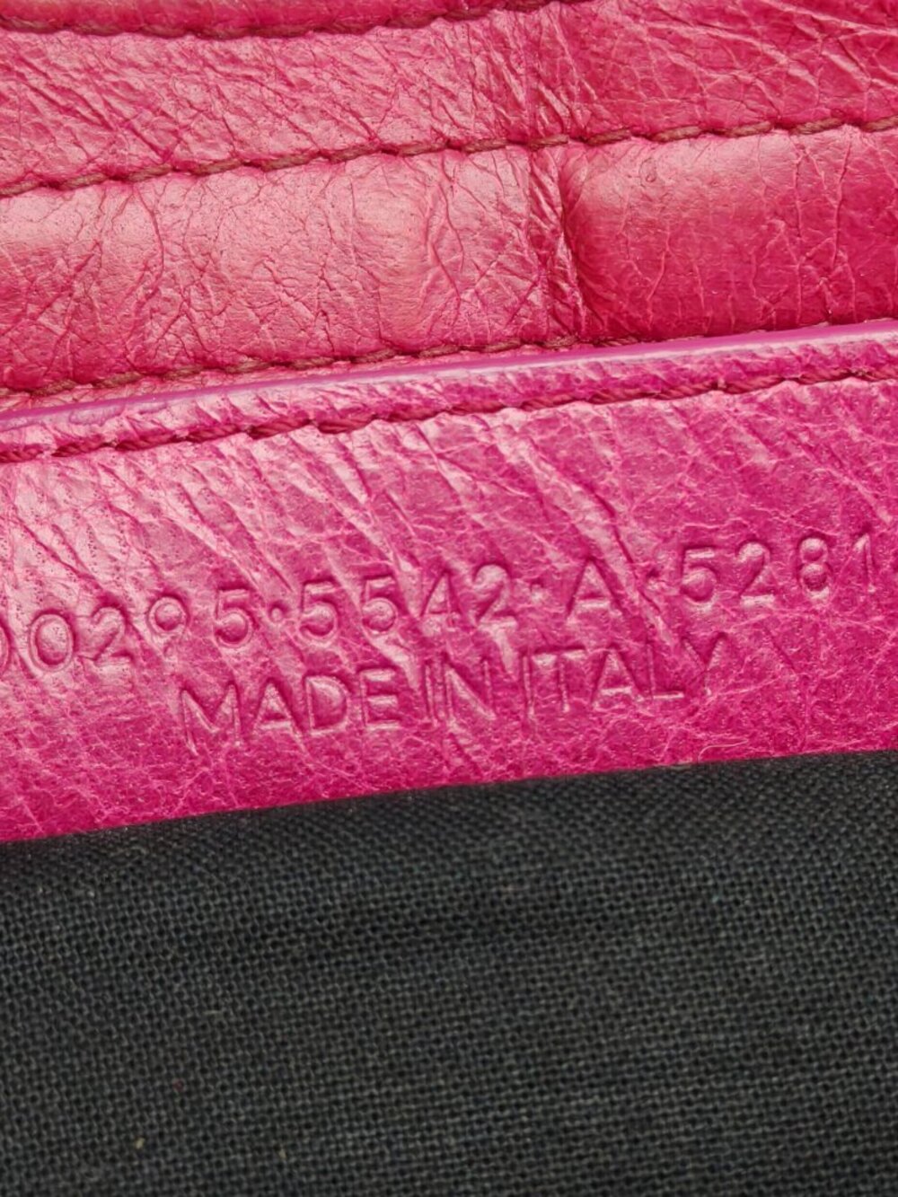 Balenciaga Motocross First Mini City Magenta Pink Leather Crossbody Shoulder Bag - Picture 12 of 13